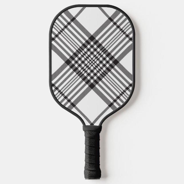 Plaid Pickleball Paddle (Front)