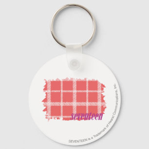 Plaid Pink 2 Keychain