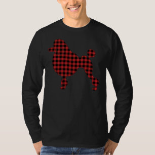 Plaid Poodle T-Shirt