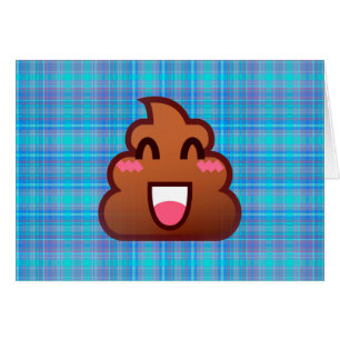 plaid poop emoji