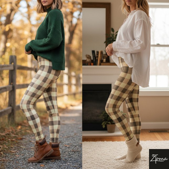 Plaid Power Leggings (Creator Uploaded)