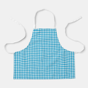 Plaid Print Apron