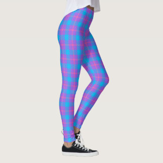 Plaid Print Leggings