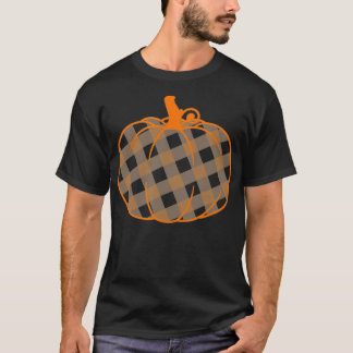Plaid Pumpkin T-Shirt