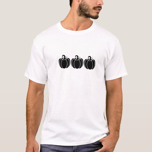 Plaid pumpkins T-Shirt (Front)