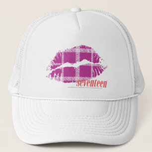 Plaid Purple Trucker Hat