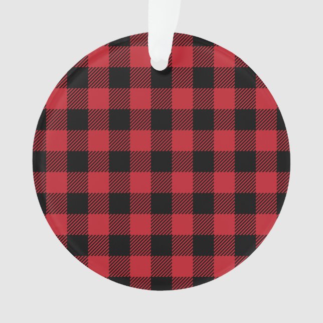 Plaid rouge de Buffalo (devant)