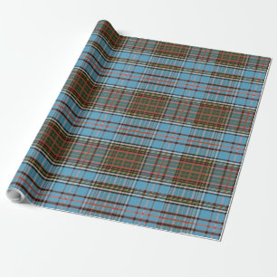 Plaid Rustic Anderson Chequered Holidays Tartan Wrapping Paper