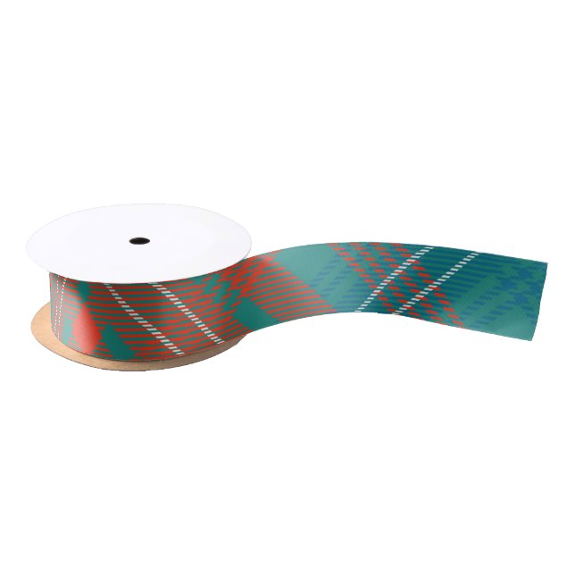 Plaid Rustic Classic Wilson Tartan Satin Ribbon (Spool)