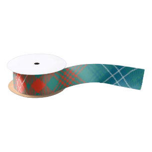 Plaid Rustic Elegant Classic Tartan Satin Ribbon