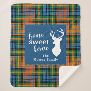Plaid Rustique Antlers Clan Murray Tartan