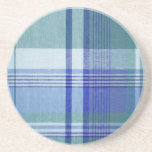 Plaid Sandstone Coaster<br><div class="desc">Plaid Sandstone Coaster</div>