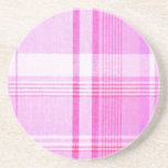 Plaid Sandstone Coaster<br><div class="desc">Plaid Sandstone Coaster</div>