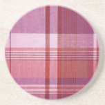 Plaid Sandstone Coaster<br><div class="desc">Plaid Sandstone Coaster</div>