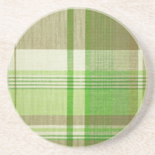 Plaid Sandstone Coaster
