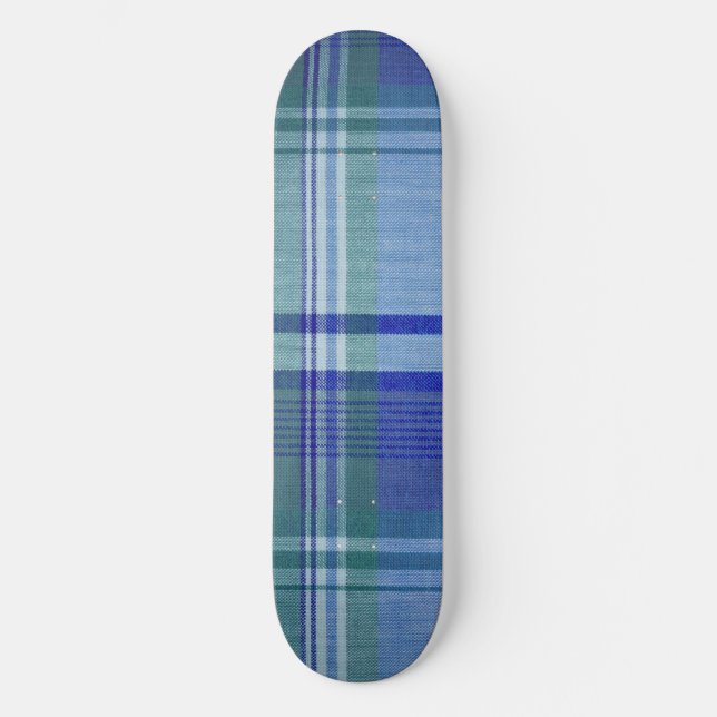 Plaid Skateboard Deck (Recto)
