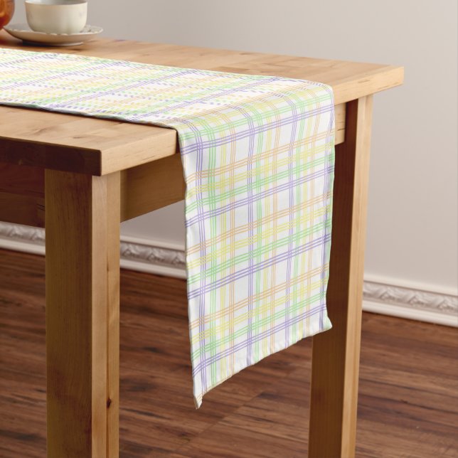 Plaid Table Runner (In Situ)