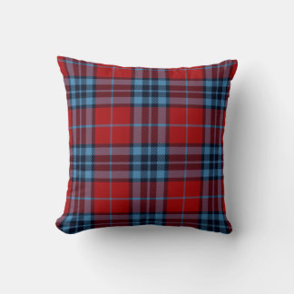 plaid tartan accent couch decorative pillow