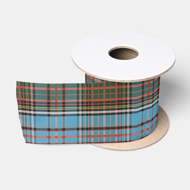 Plaid Tartan Anderson Rustic Satin Ribbon (Spool)