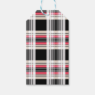 Plaid , tartan gift tags