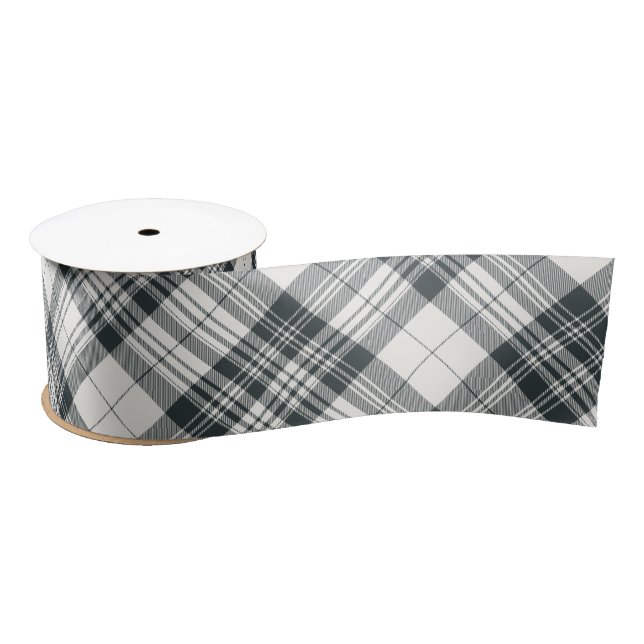 Plaid Tartan Satin Ribbon (Spool)