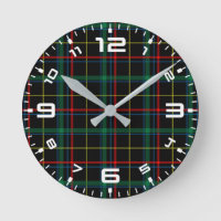 Plaid Texture with Black Background-25774