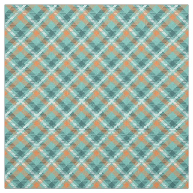 Plaid that  Matches Hipster Goats Fabric (Swatch)