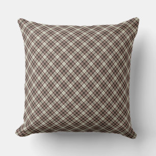 Plaid Throw Pillow