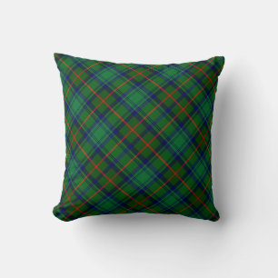Plaid Throw Pillow Cranston Modern Tartan Pillow