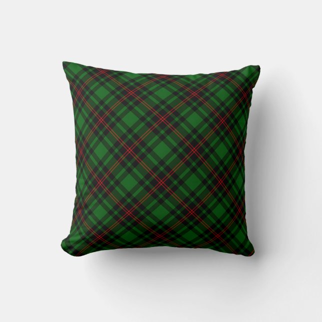 Plaid Throw Pillows Beveridge Tartan Pillow (Front)