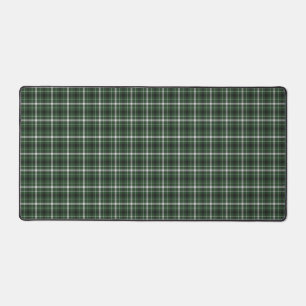 Plaid vert et argenté