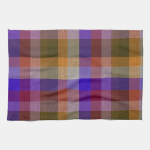 Plaid With Pattern Kitchen Towel