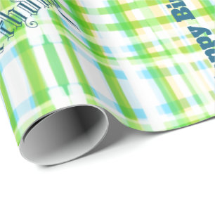 Plaid Wrapping Paper