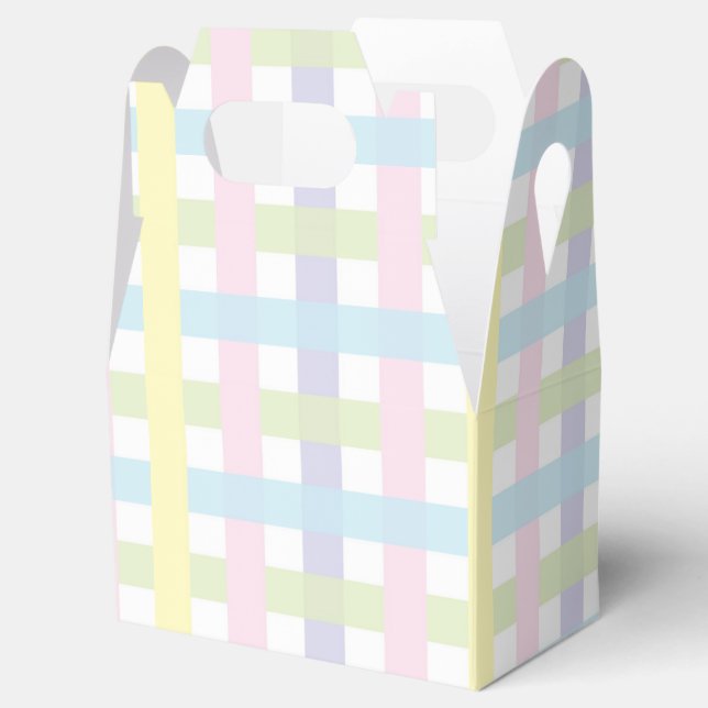 Plaidicakes Favor Box (Opened)