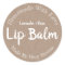 Plain And Simple Kraft Lip Balm Pot Labels