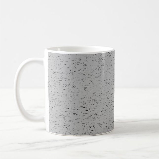 Plain Ash Colour Coffee Mug (Left)