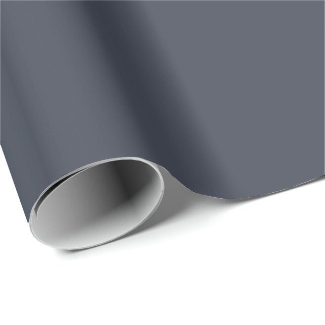 Plain Black Forest Pearl colour Wrapping Paper (Roll Corner)