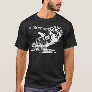 Plain Black T - Train Logo T-Shirt