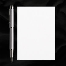 Plain Blank White 3.5" x 5" Wedding