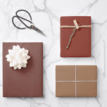 Plain Bole Burnt Cafe Au Lait Brown Shades 3 Tones Wrapping Paper Sheet<br><div class="desc">Discover the captivating beauty of our Brown Shades collection! Immerse yourself in the subtlety of Bole, embrace the understated elegance of Burnt Umber, and command attention with the sophistication of Cafe Au Lait in this 3 brown tones collection. Get ready to elevate your celebrations with a touch of timeless allure...</div>