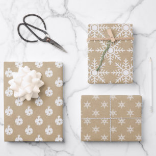 Plain Brown Paper With Christmas Designs