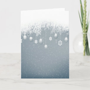 Plain - Carte Arrière - plan de Noël
