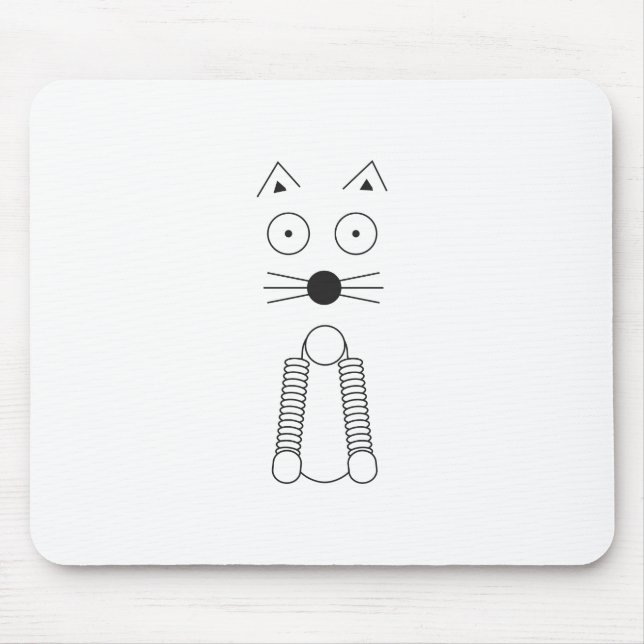 Plain CAT Mouse Pad (Front)