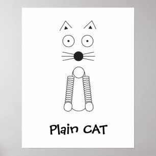 Plain CAT Poster