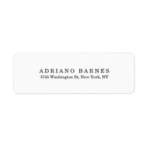 Plain Classical Minimalist Professional Elegant