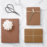 Plain Coconut Bark Ash Brown Shades 3 Tones Wrapping Paper Sheet<br><div class="desc">Discover the captivating beauty of our Brown Shades collection! Immerse yourself in the subtlety of Coconut, embrace the understated elegance of Ash Brown, and command attention with the sophistication of Bark in this 3 brown tones collection. Get ready to elevate your celebrations with a touch of timeless allure using our...</div>
