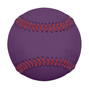 Plain color solid midnight dark purple baseball