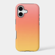Plain colors - Yellow to Misty Pink ombre