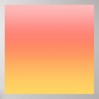 Plain colors - Yellow to Misty Pink ombre
