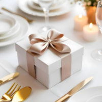 Plain Colour Bohemian Beige Satin Ribbon
